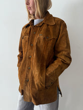70s Lee Western Suede Shirt Jacket