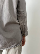 40s/50s Grey Cotton Work Shirt