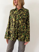 60s/70s Lightweight Cotton Camo Jacket