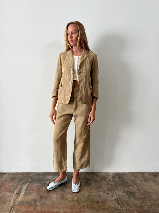 40s/50s Japanese Hemp Suit