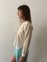 Soft Cotton Muslin Antique Japanese Shirt
