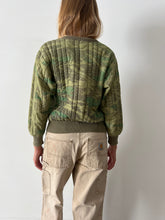 Quilted Camo Sweatshirt