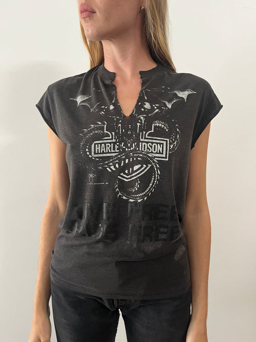 Chopped Harley Davidson tee