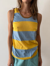 60s/70s Yellow & Blue Tank