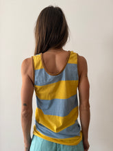 60s/70s Yellow & Blue Tank