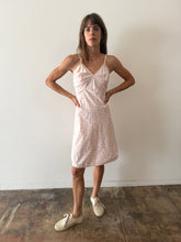 Powder Pink Floral Slip Dress