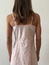 Powder Pink Floral Slip Dress