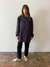 50s/60s Long Navy Anorak
