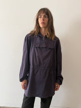 50s/60s Long Navy Anorak