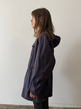 50s/60s Long Navy Anorak