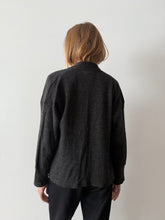 1930s/40s Thin Charcoal Cardigan