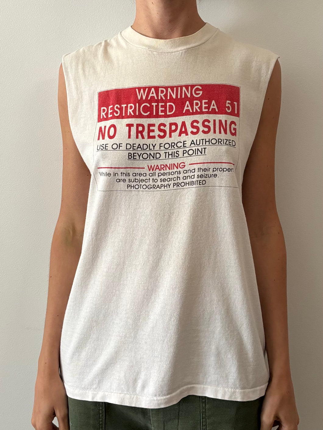 Area 51 Trespassing tee