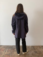 50s/60s Long Navy Anorak