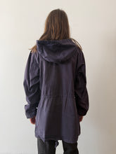 50s/60s Long Navy Anorak
