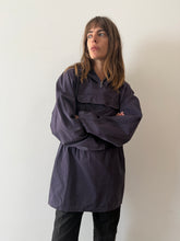 50s/60s Long Navy Anorak