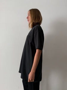 Plain Black Pocket XL Tee