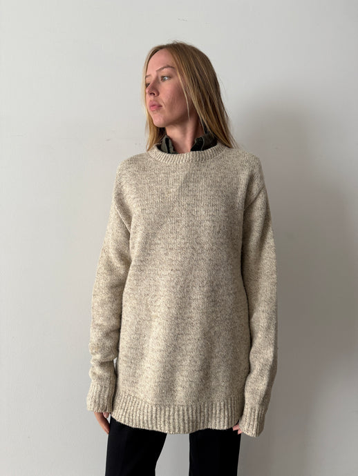 L.L. Bean Oatmeal Sweater