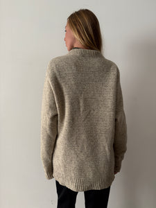 L.L. Bean Oatmeal Sweater