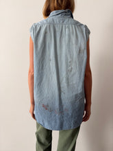 Cut Off 1940s Chambray Button Down