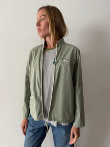 60s Sage Zip-Up Jacket
