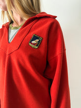 Faded Wool Nautical Pullover