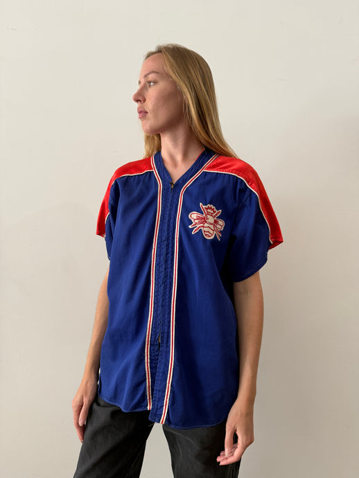 40s Hornets Cotton Baseball Jersey