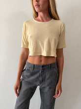 1930s Cropped Ribbed Tee