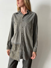 30s/40s Heavy Repair Salt & Pepper Work Shirt