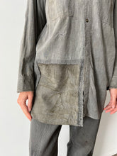 30s/40s Heavy Repair Salt & Pepper Work Shirt