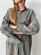 30s/40s Heavy Repair Salt & Pepper Work Shirt