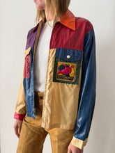 UN For All 60s/70s Color Block Windbreaker