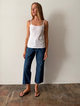White Cotton Tank