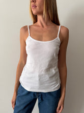 White Cotton Tank