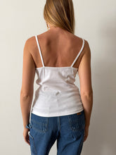 White Cotton Tank