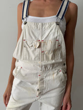 60s Madewell White Overalls