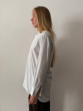 Green Striped European Cotton Pullover Shirt