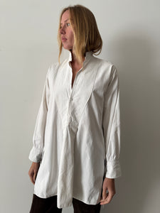 Mens Victorian White Shirt Dress