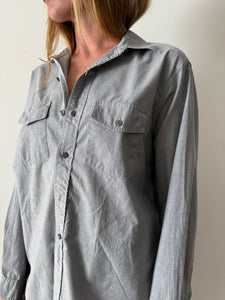 50s Towncraft Penneys Gray Chambray