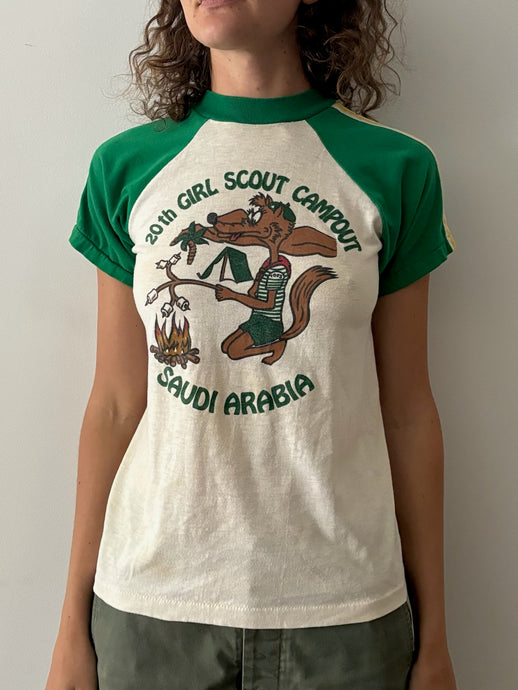 Girl Scout Campout Saudi Arabia tee