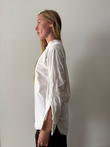 1900s Textured Cotton Tux Shirt