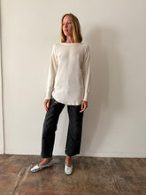 Cotton Waffle Knit Thermal Tee