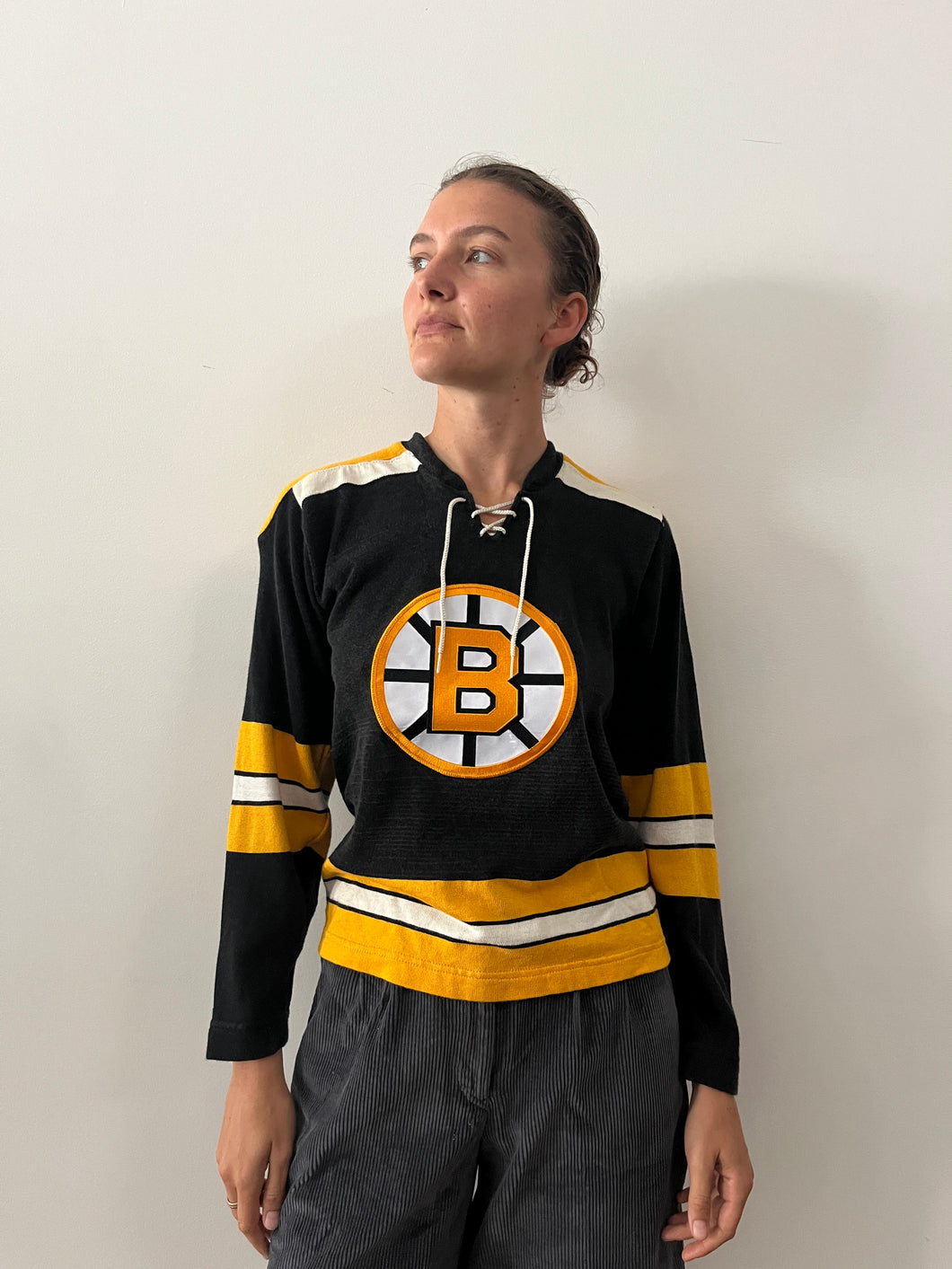 70s Boston Bruins Hockey Jersey