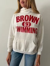 70s Brown Swimming Hoodie