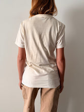 Plain Worn White Tee