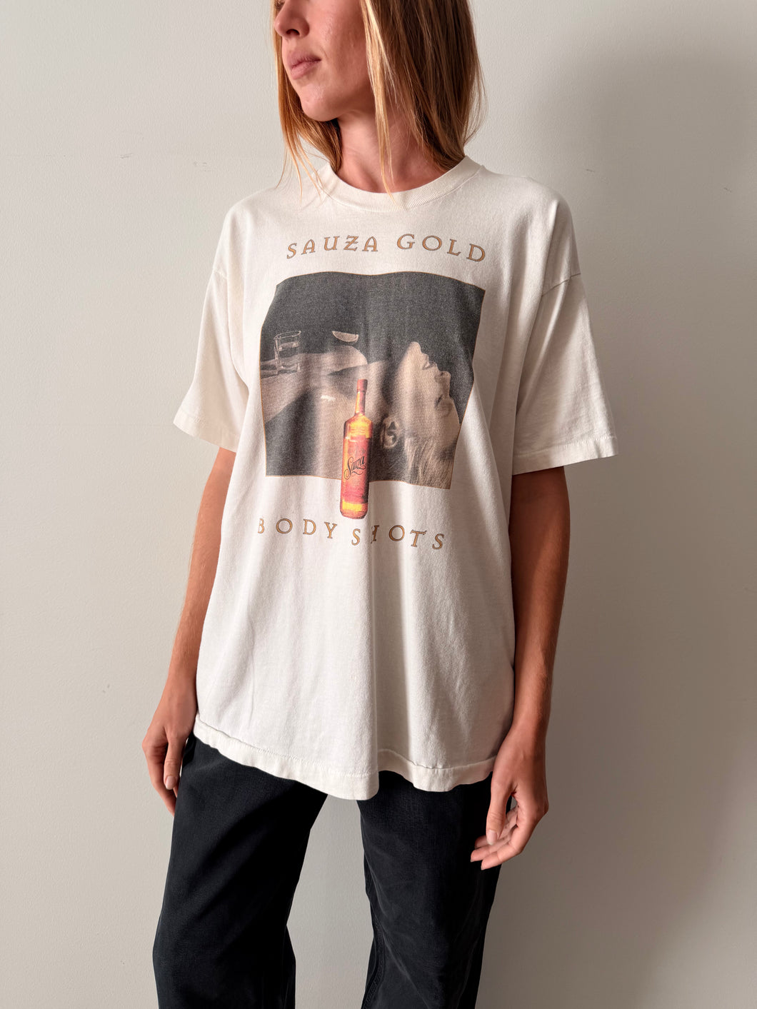 90s Sauza Gold Bodyshots Tee
