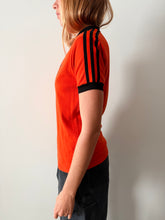 70s Orange Adidas Soccer Tee