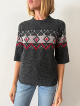 60s McGregor Cut Off Short Sleeve Sweater