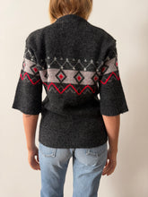 60s McGregor Cut Off Short Sleeve Sweater