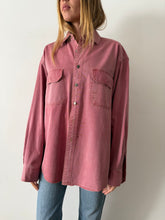 Faded 90s Mauve Gap Denim Shirt