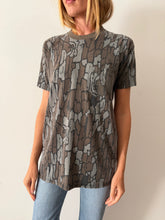 Grey Tree Bark Camo Pocket Tee